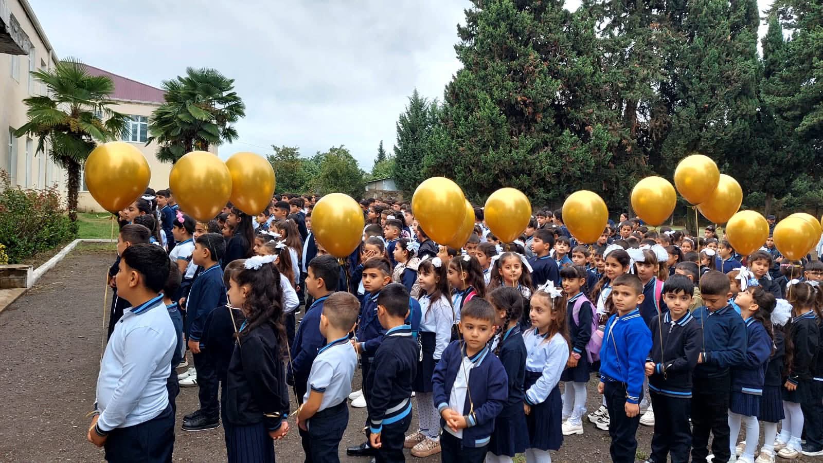 Lənkəran-Astara məktəblərində yeni dərs ili sevinclə başlayıb