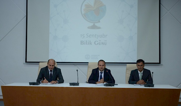 İlahiyyat İnstitutunda yeni tədris ilinin başlanması münasibətilə iclas keçirilib