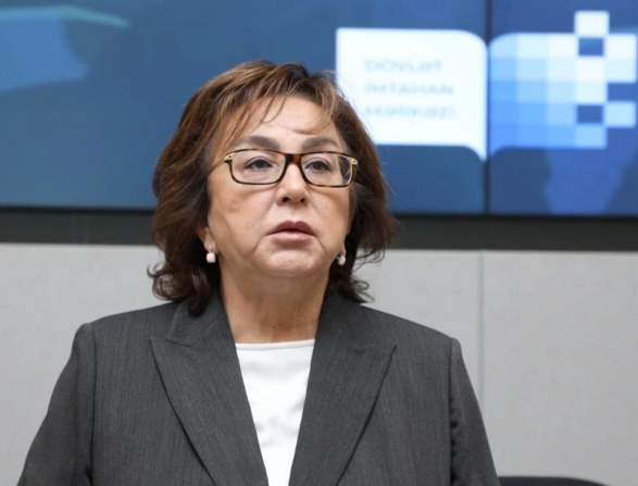 Məleykə Abbaszadə: İmtahanlarda ən aşağı nəticə coğrafiya və kimya fənləri üzrədir