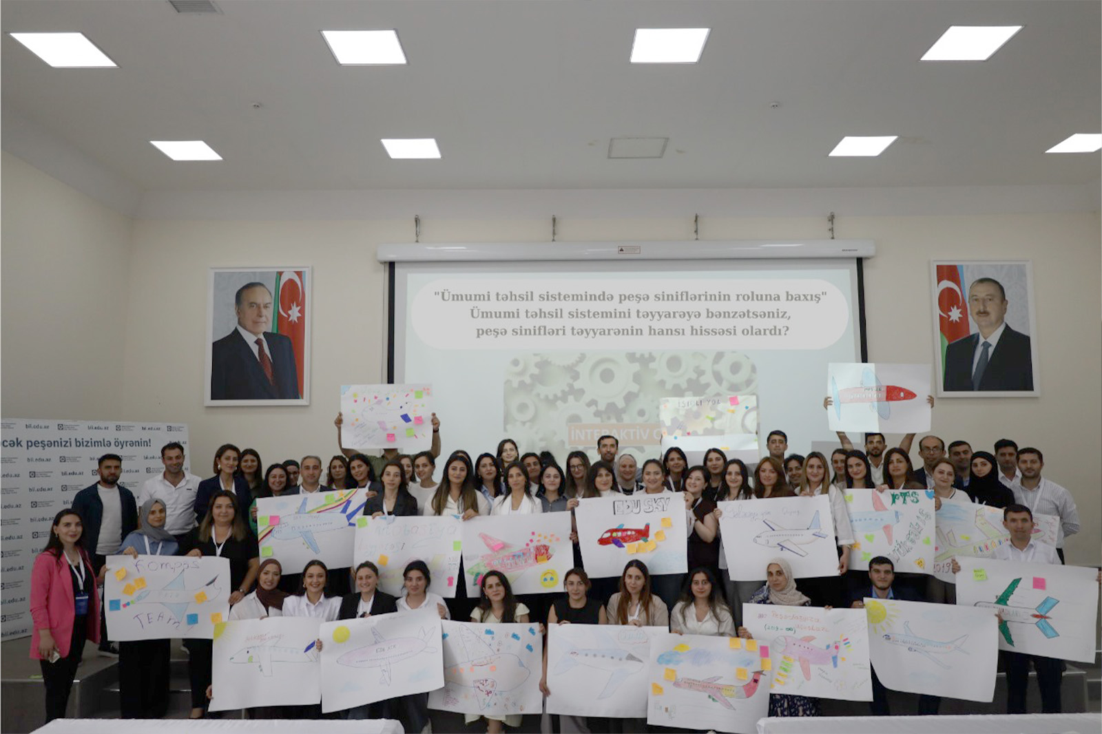 Peşə təmayüllü siniflərin qrup rəhbərləri üçün peşəkar inkişaf təlimləri başa çatıb