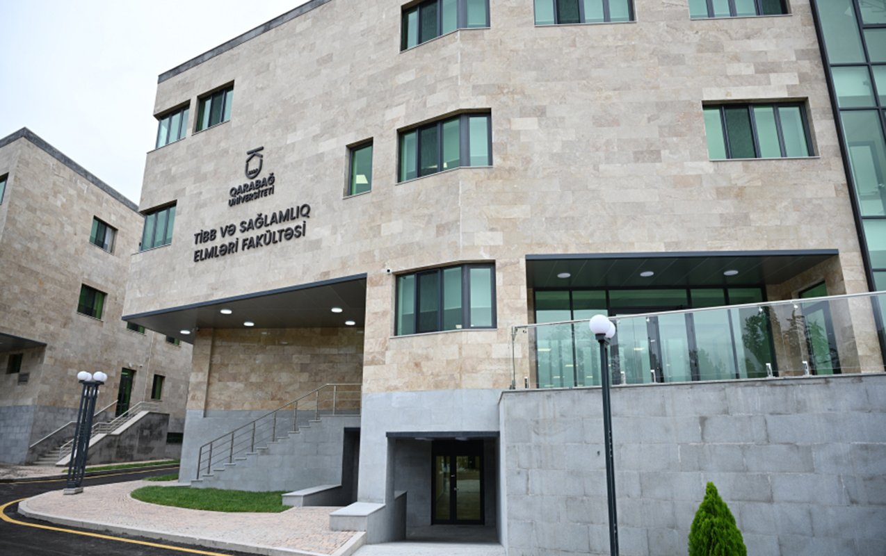 Qarabağ Universitetinin Klinikasına media-tur təşkil olunub