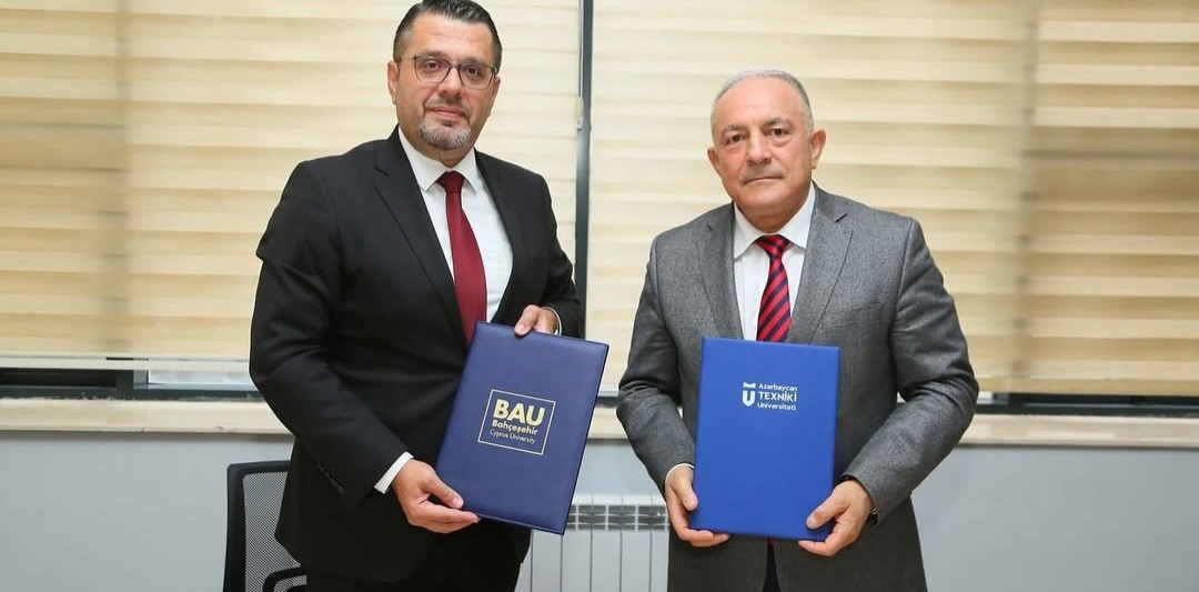 KBU rektoru Mehmet Toycan ilə AzTU-nun rektoru Vilayət Vəliyev görüşüb