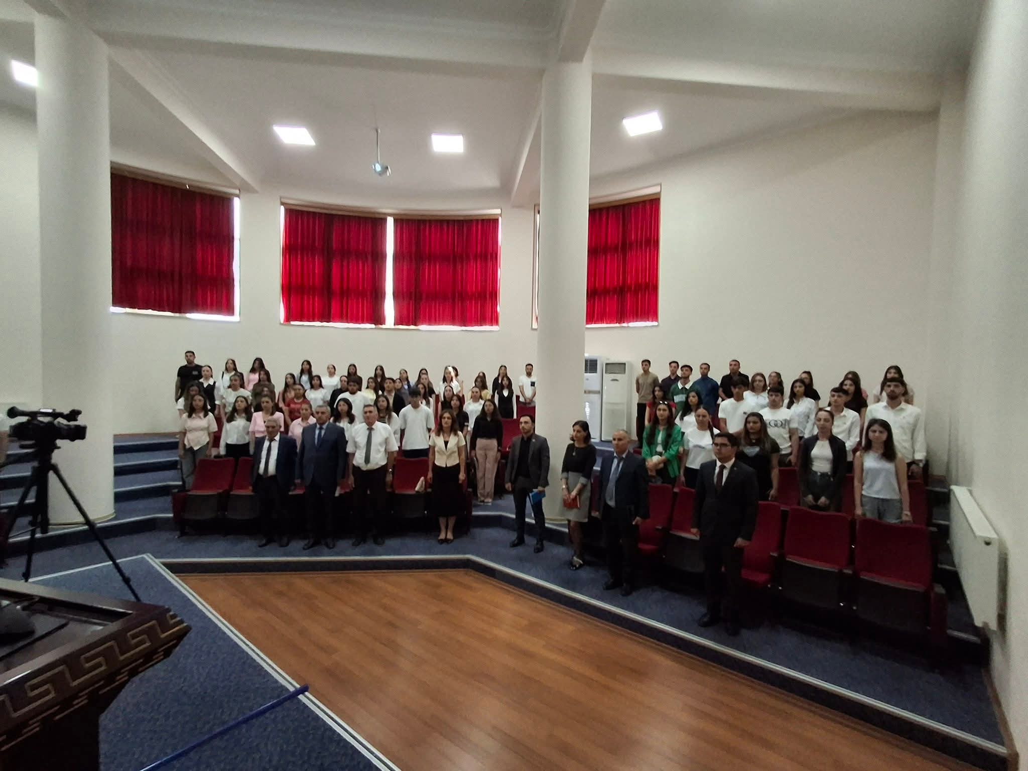 NDU-da “Dövlət Suverenliyi Günü” qeyd olunub