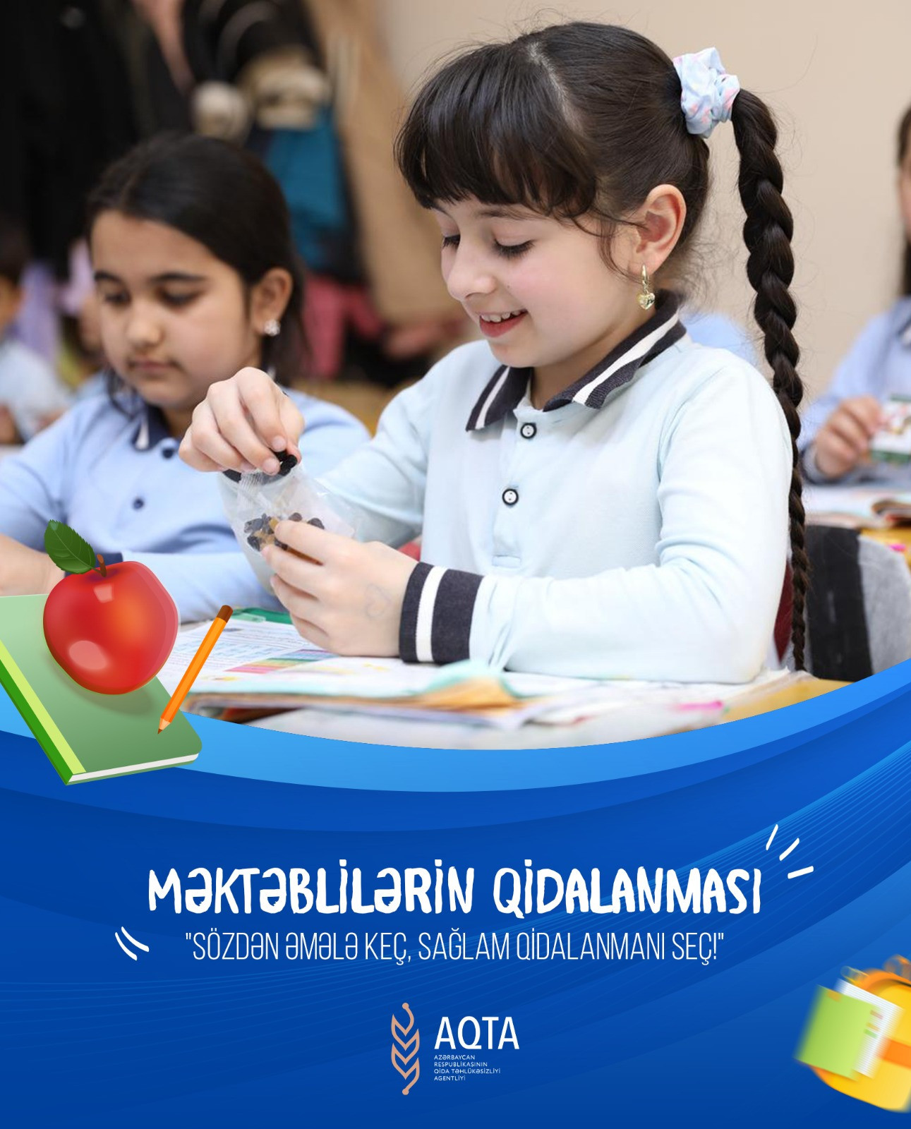 AQTA uşaqların qidalanması ilə bağlı valideynlərə çağırış edib