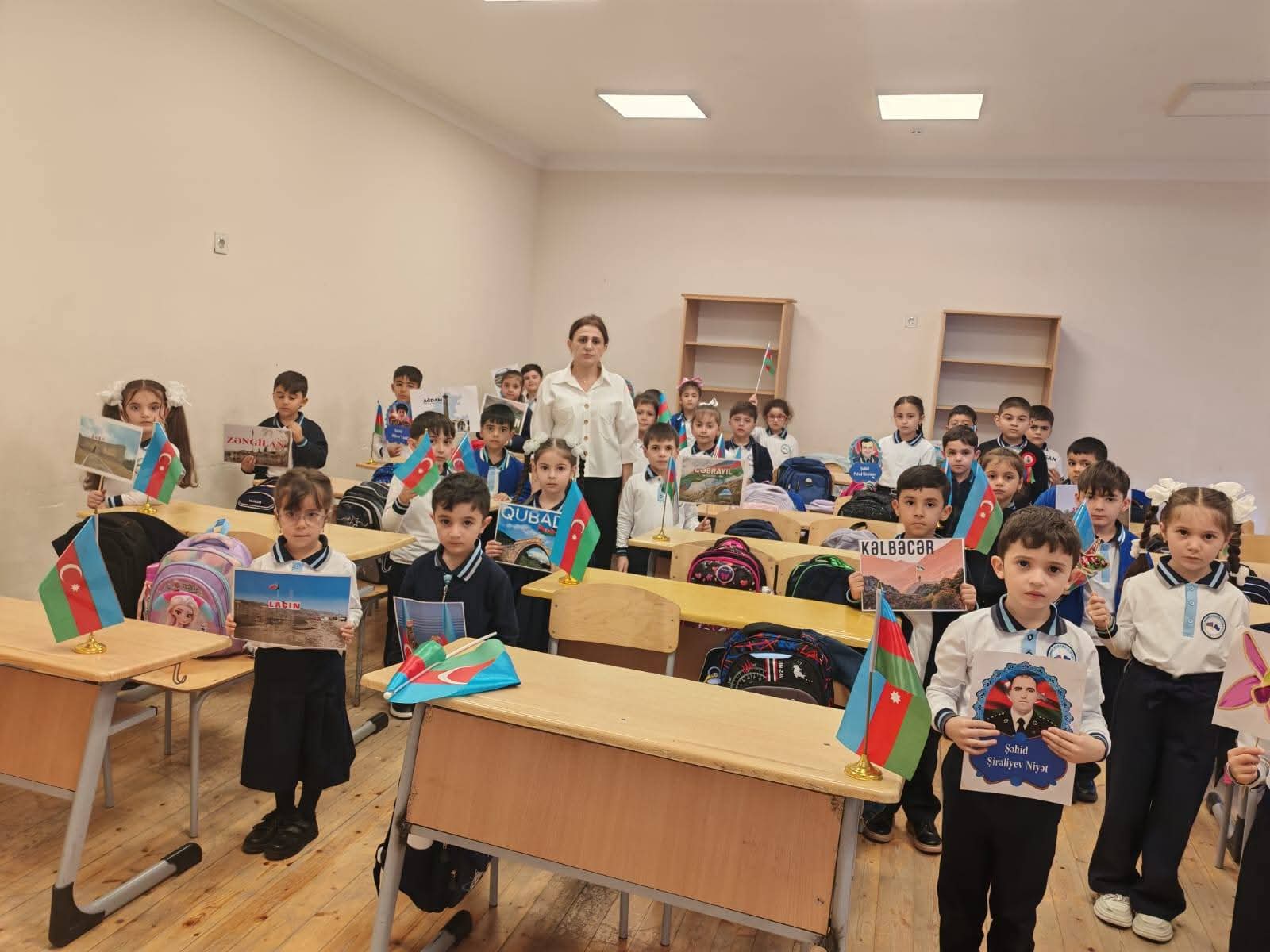 Şamaxı Avropa Liseyində Anım Gününə həsr olunmuş dərslər keçirilib