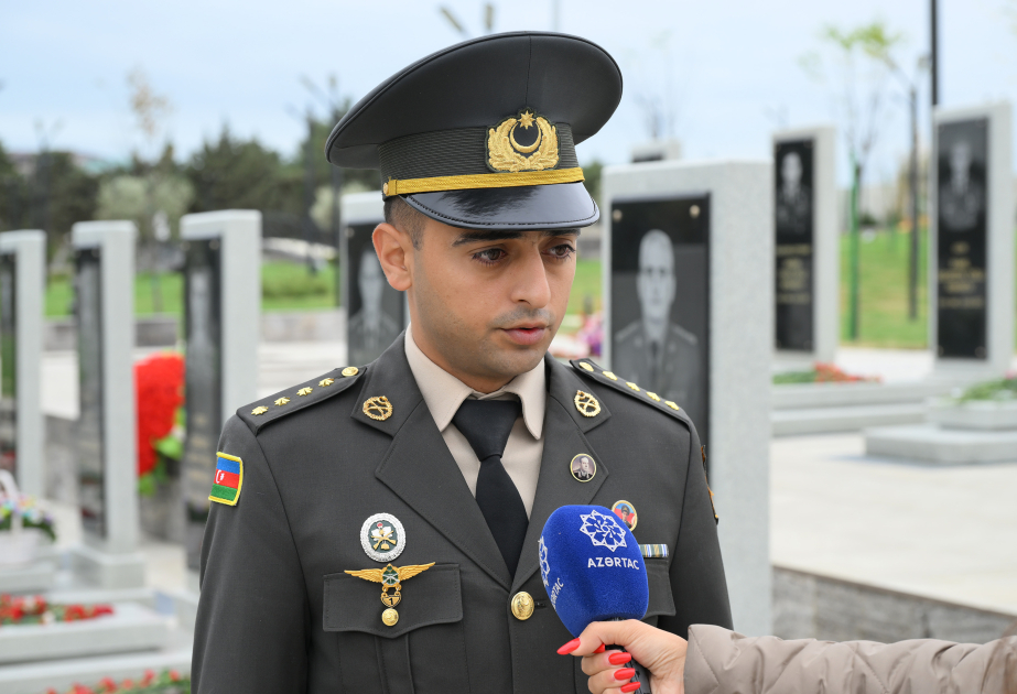 Kapitan: “Şəhid qardaşımla həm kursant, həm zabit, həm də döyüş yoldaşı olmuşuq”
