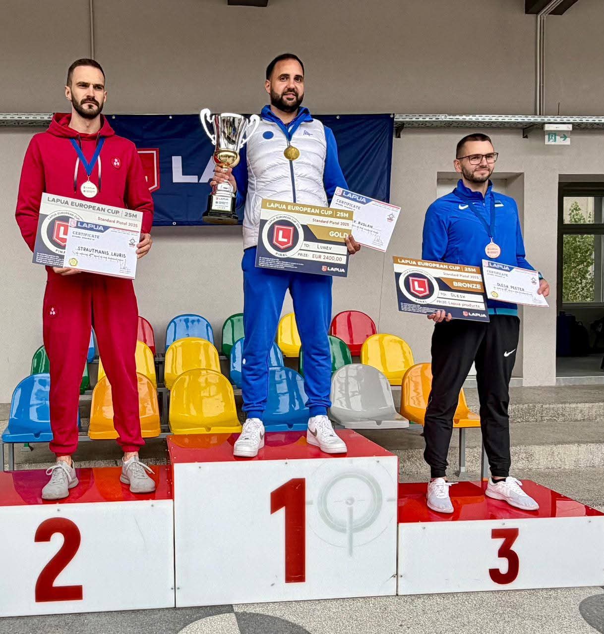 Azərbaycan atıcısı Estoniyada qızıl medal qazanıb
