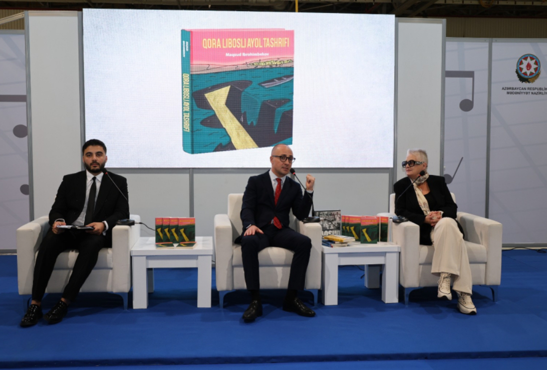 XI Bakı Beynəlxalq Kitab Sərgisində Maqsud İbrahimbəyovun özbək dilində kitabı təqdim olunub