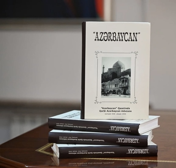 "Azərbaycan" qəzetində Qərbi Azərbaycan mövzusu" adlı kitabın təqdimatı  olub