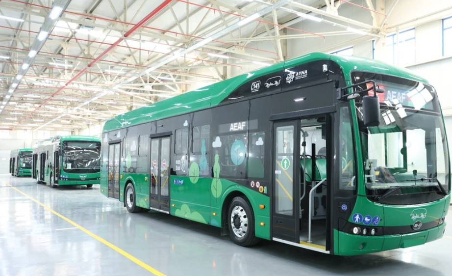 Çin-Azərbaycan ortaq müəssisəsi elektrik avtobuslarının istehsalına başlayıb