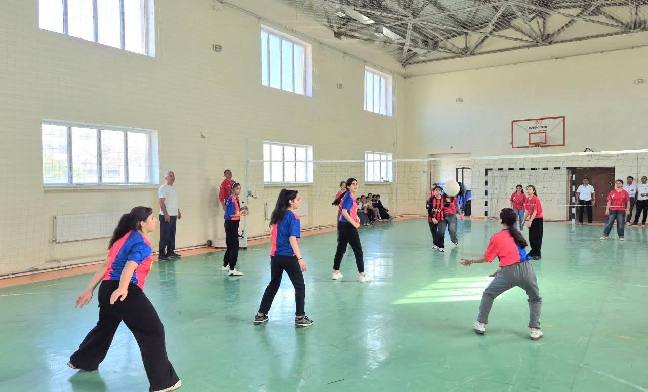 Salyanda voleybol idman növü üzrə rayon birinciliyi keçirilib