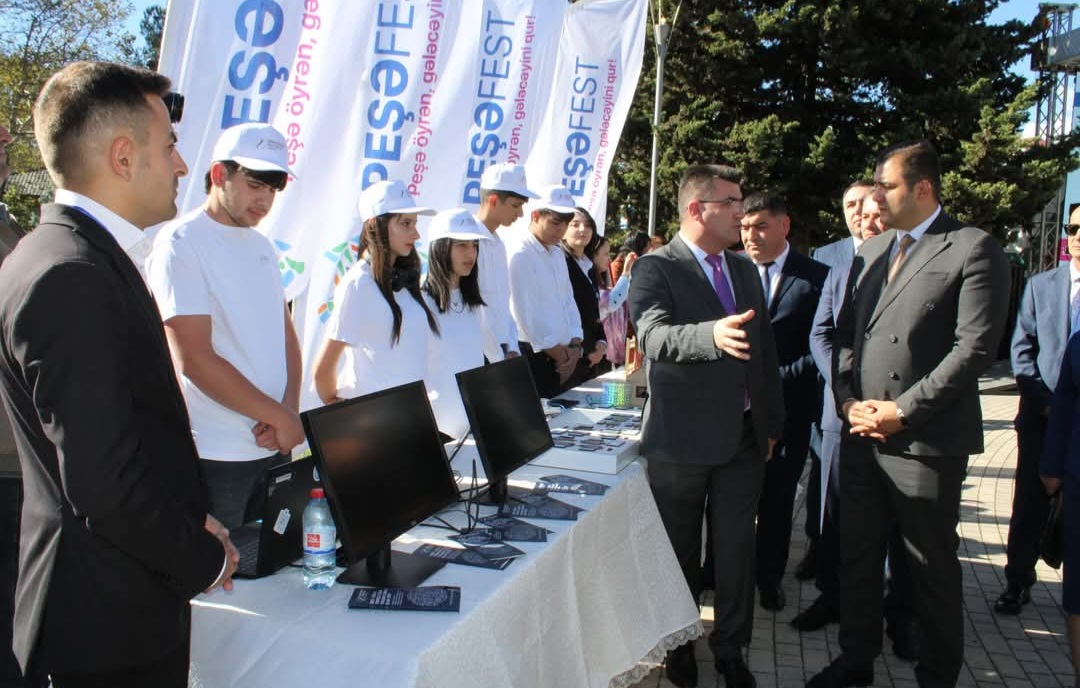 Qəbələ Dövlət Peşə Təhsil Mərkəzi PeşəFest-də iştirak edib