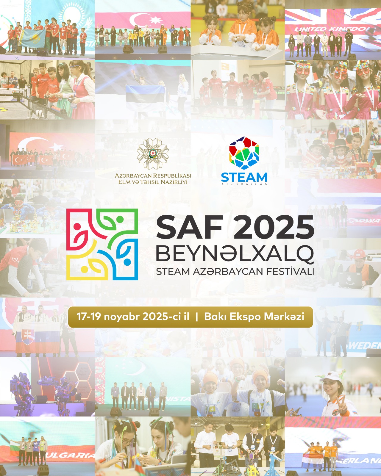 SAF 2025 - Beynəlxalq STEAM Azərbaycan Festivalı keçiriləcək