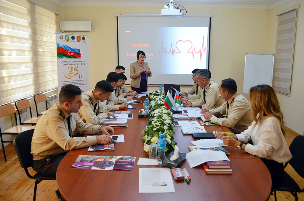 Hərbi Tibb Fakültəsində NATO proqramı çərçivəsində kurs keçirilir