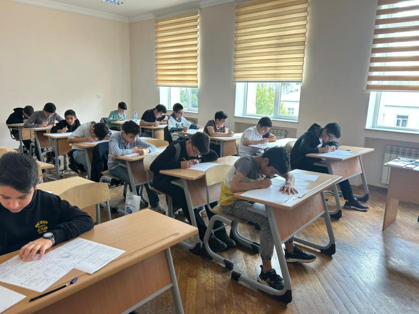 Riyaziyyat fənni üzrə beynəlxalq olimpiadalara seçmə imtahanının II mərhələsi keçirilib