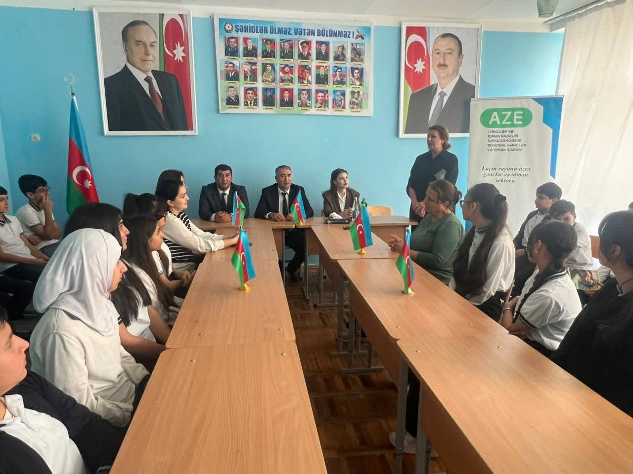 Laçında “18 Oktyabr - Müstəqilliyin Bərpası Günü”nə həsr olunan tədbir təşkil olunub