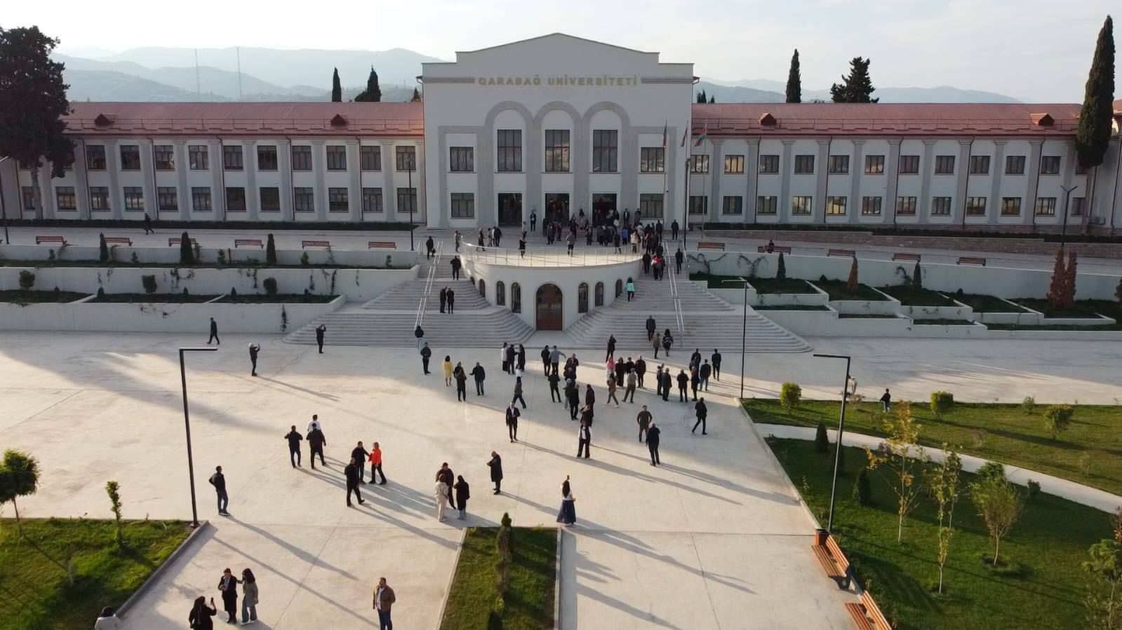 QHT Əməkdaşlıq Forumu iştirakçıları Qarabağ Universiteti ilə tanış olub - FOTOLAR