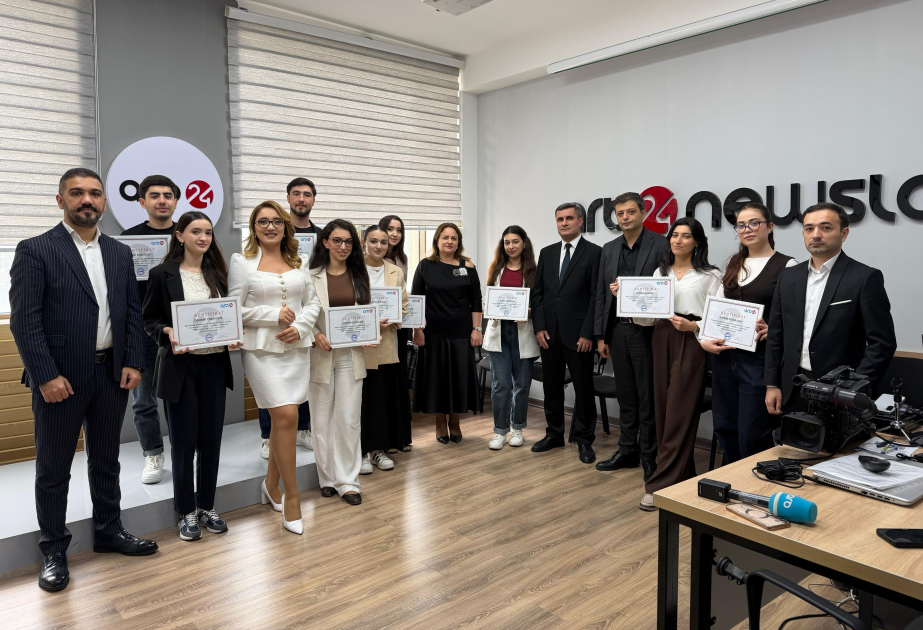 BDU və “ARB 24”ün birgə layihəsi olan növbəti “NewsLab” təlim proqramı yekunlaşıb