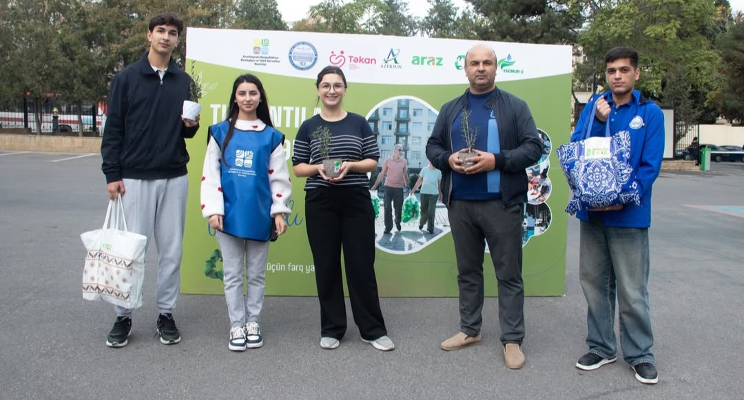 Təbiəti qoru, tullantını dəyərə çevir!