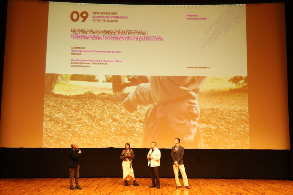 IX DokuBaku Beynəlxalq Sənədli Filmlər Festivalının qalibləri mükafatlandırılıb