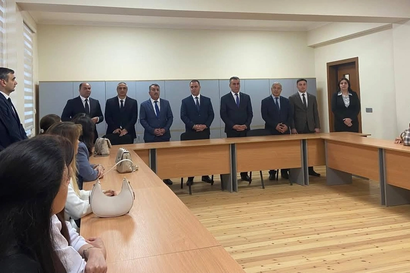 İsmayıllıda yeni istifadəyə verilən "Talıstan" liseyinə direktor təyinatı olub