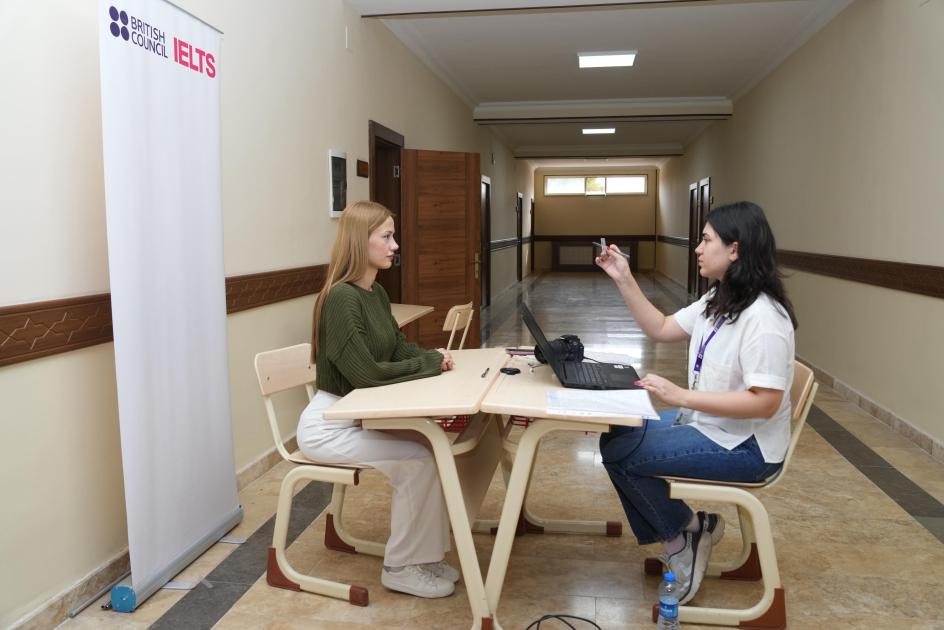 NDU-da IELTS imtahanı təşkil olunub