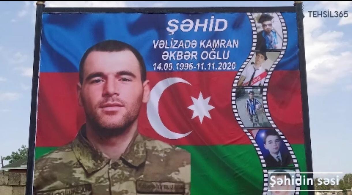 “Şəhidin səsi” proqramının növbəti buraxılışı şəhid Kamran Vəlizadəyə həsr olunacaq - VİDEO 