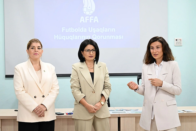 AFFA-da "Futbolda Uşaqların Hüquqlarının Qorunması" mövzusunda seminar təşkil olunub