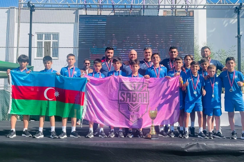"Sabah"ın U-12 komandası Türkiyədə beynəlxalq turnirin qalibi olub