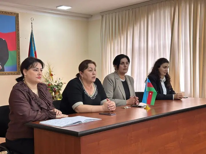 Liseydə məşğələ keçirildi 