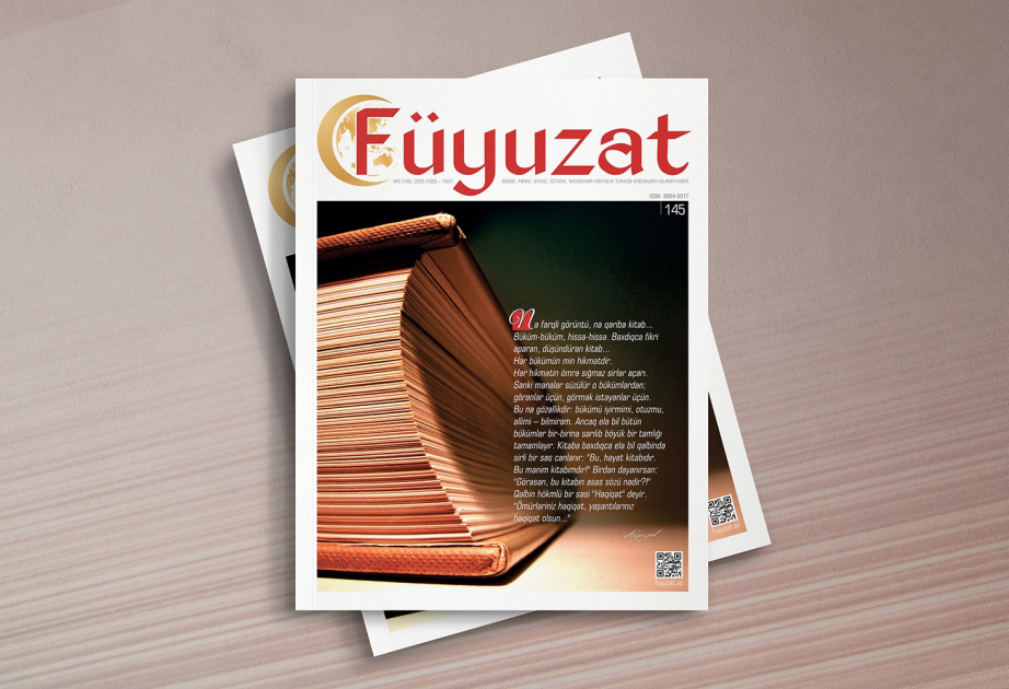 “Füyuzat” jurnalının 145-ci nömrəsi işıq üzü görüb
