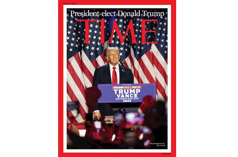 "Time" jurnalı Trampın tənqidindən sonra şəkli dəyişdi