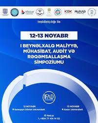 “Maliyyə, mühasibatlıq, audit və rəqəmsallaşma” mövzusunda I Beynəlxalq simpozium keçiriləcək