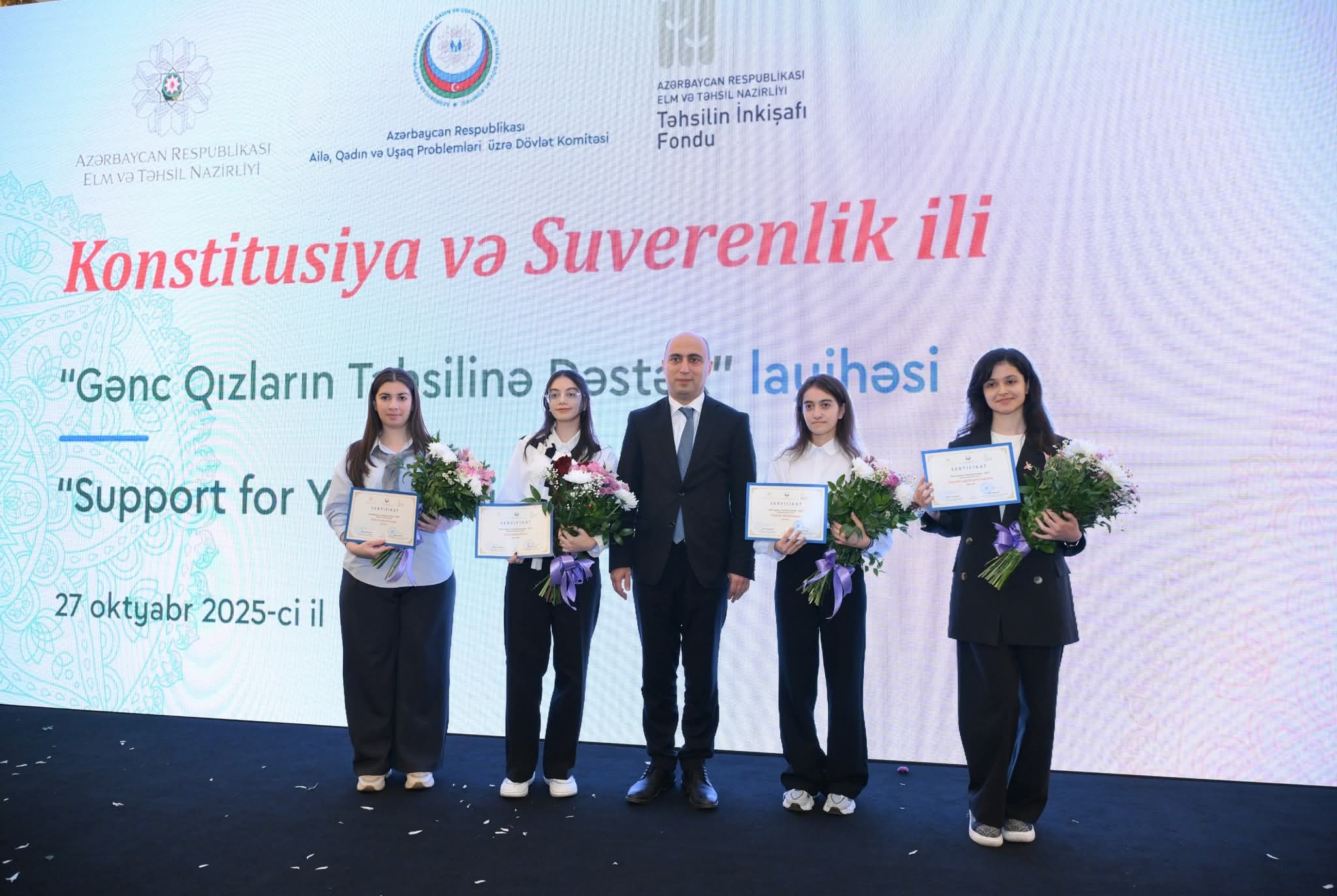 BDU-nun 23 tələbəsi “Hənifə Məlikova-Zərdabi adına təqaüd proqramı 2025”in qalibi olub