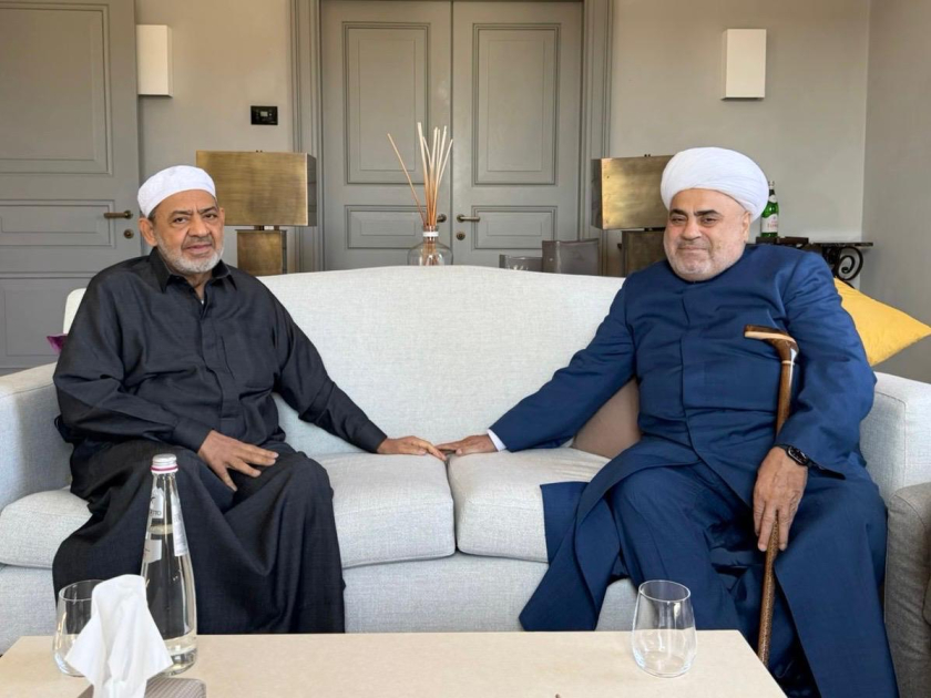 Şeyxülislam Allahşükür Paşazadə Romada Əl-Əzhər şeyxi ilə görüşüb - FOTO