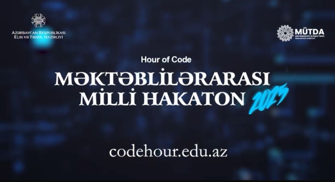 Məktəblilərarası Milli Hakatonun açıq mərhələsi - “Code Hour Challenge” davam edir