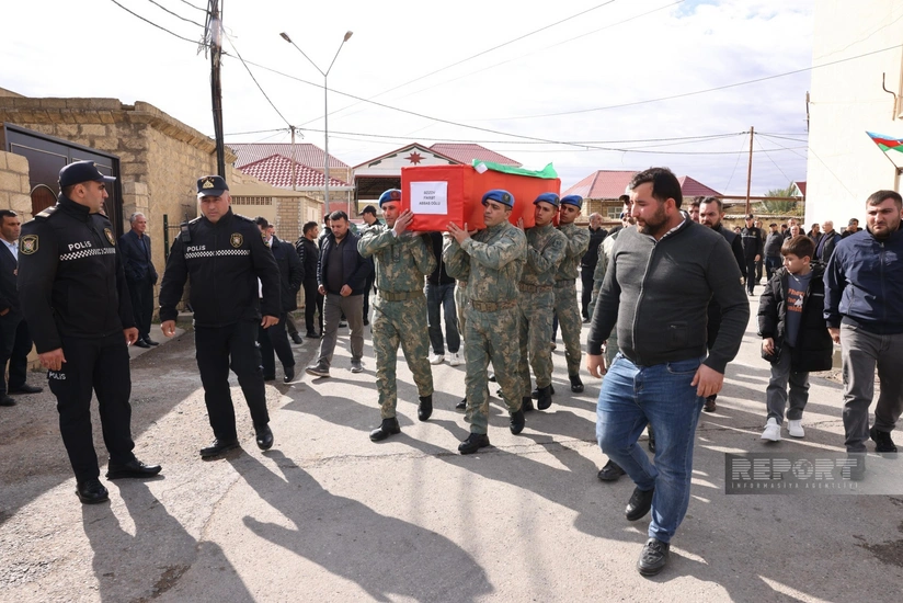 I Qarabağ müharibəsinin itkin-şəhidi Fikrət Əzizovla vida mərasimi keçirilib