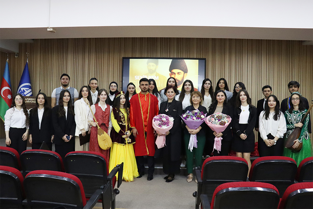 Azərbaycan Universitetində Seyid Əzim Şirvaninin 190 illik yubileyi qeyd olunub