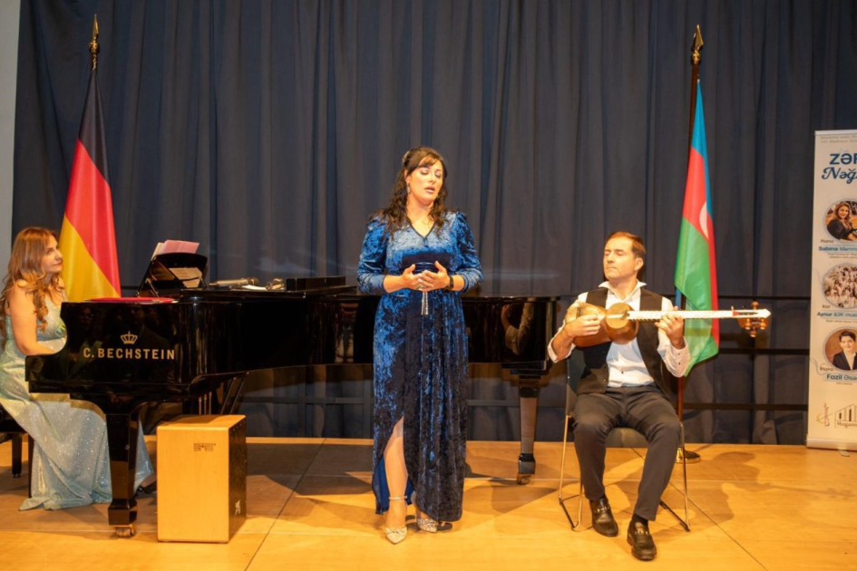 Düsseldorfda “Zəfərin nəğmələri” adlı konsert olub