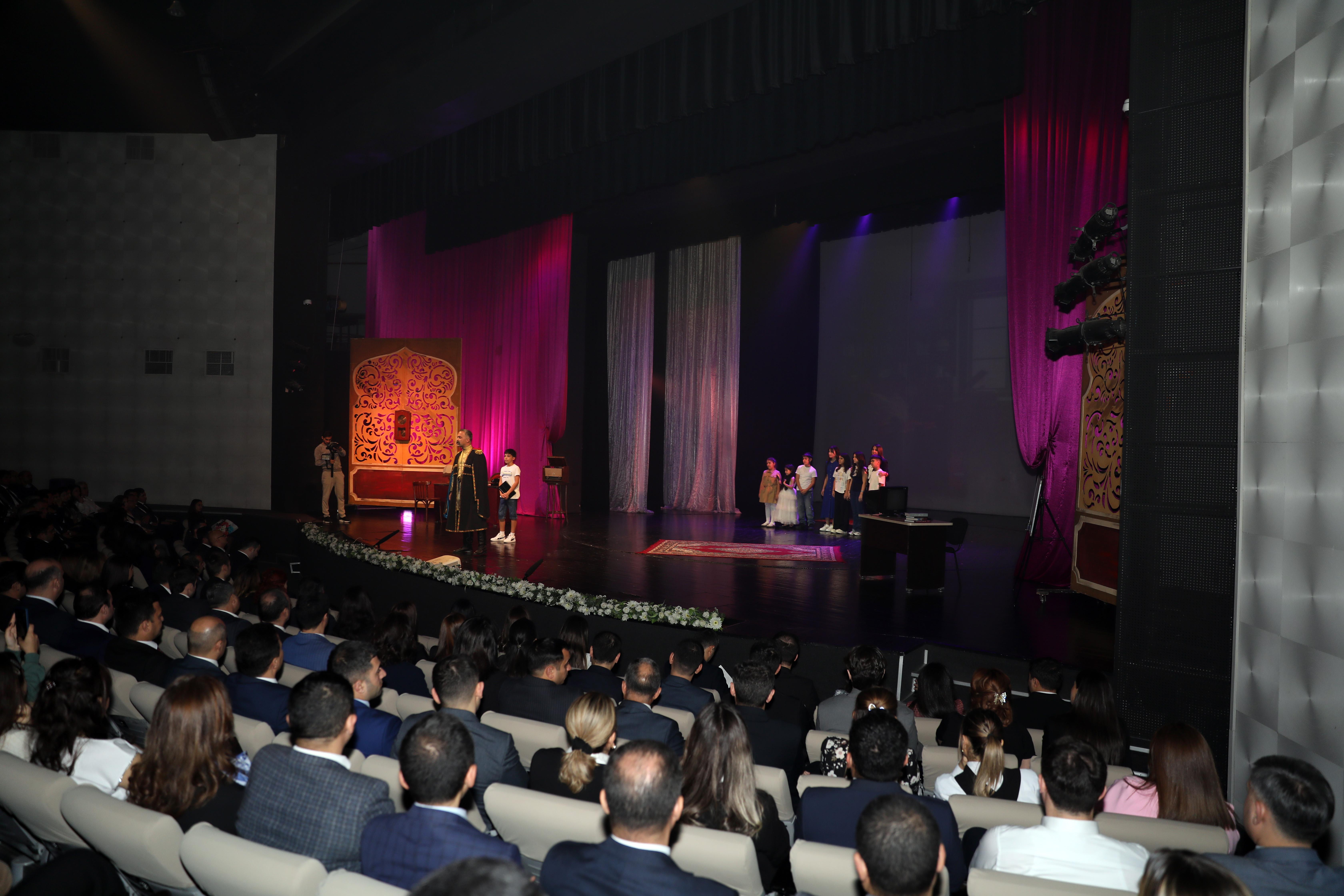 Şəhid övladlarının iştirakı ilə “Bir zaman, min yaddaş” tamaşası nümayiş olunub