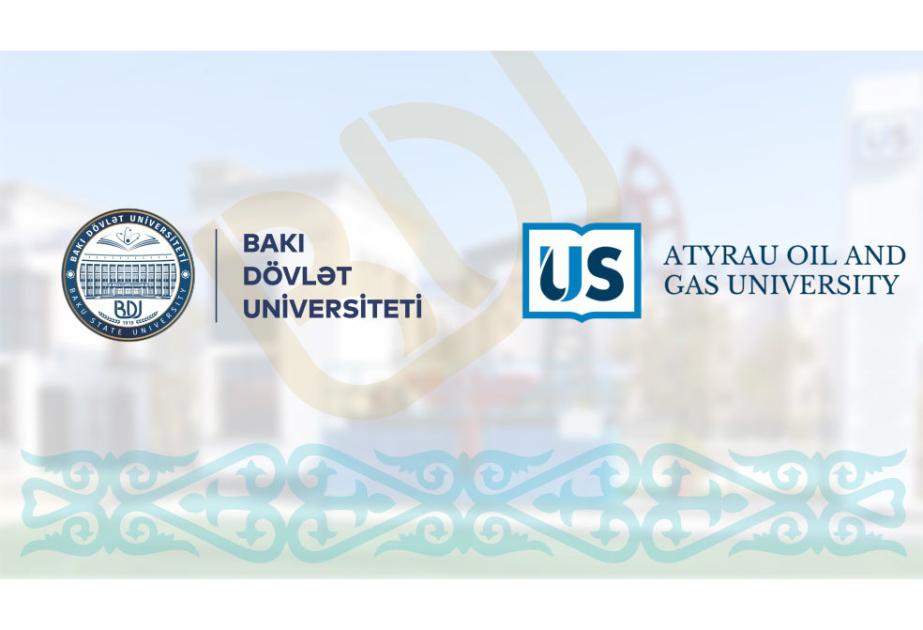 BDU və Atırau Neft və Qaz Universiteti arasında təhsil və tədqiqat sahəsində əməkdaşlıq müzakirə edilib