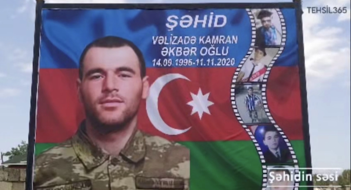 Şəhid Kamran Vəlizadənin həyat yoluna “Şəhidin səsi”ndə işıq salınacaq