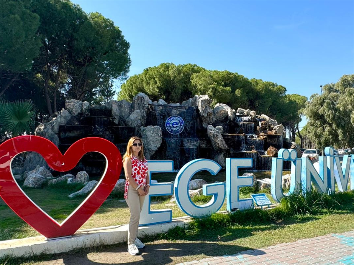 Natavan Cəfərli Ege Universitetində elmi–tədris fəaliyyətində iştirak edib