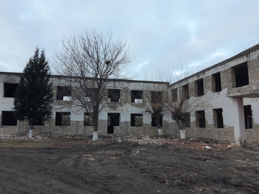 Beyləqanda Kəbirli kənd 1 nömrəli tam orta məktəbin əlavə tədris korpusunun tikintisi yekunlaşıb - FOTOLAR