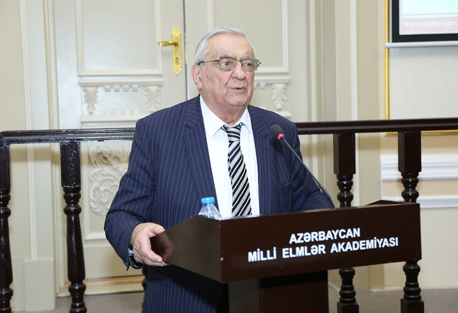 Akademik Roin Metreveli: Biz AMEA-da milli ruhu ifadə edən emosiyalara dərin bağlılıq görürük