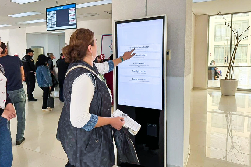 Yevlax və Biləsuvardakı xəstəxanalarda elektron növbə sistemi aktivləşdirilib