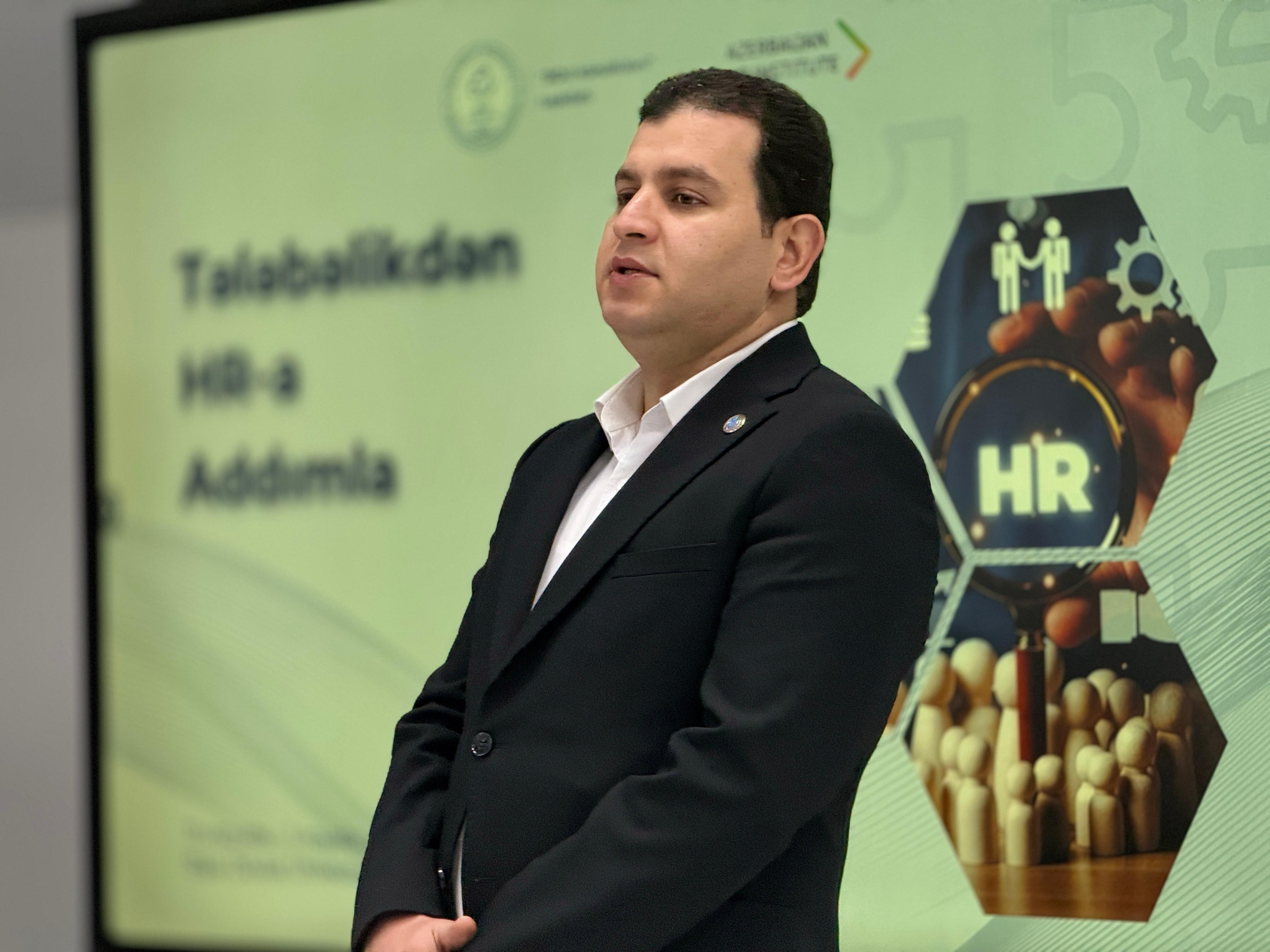 BDU-da “Tələbəlikdən HR-a addımla” təlim proqramı uğurla başa çatıb