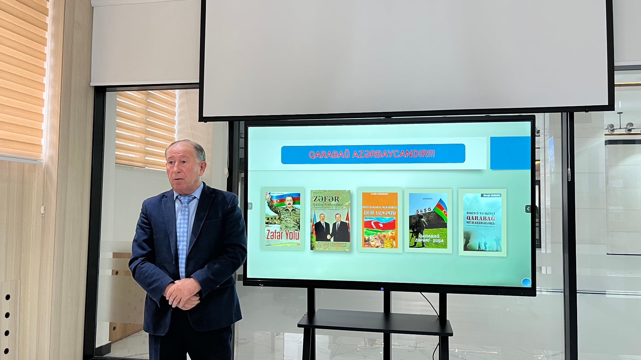 BDU-da Qarabağ Zəfəri ilə bağlı ədəbi-bədii nəşrlərə dair tədqiqatlar aparılır