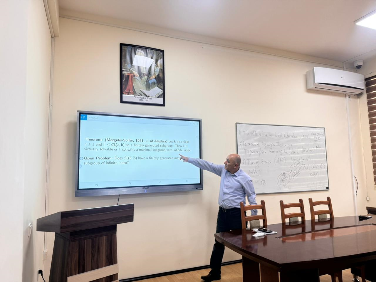 ABŞ-nin Şimali Dakota Dövlət Universitetinin professorunun BDU-da elmi seminarı baş tutub