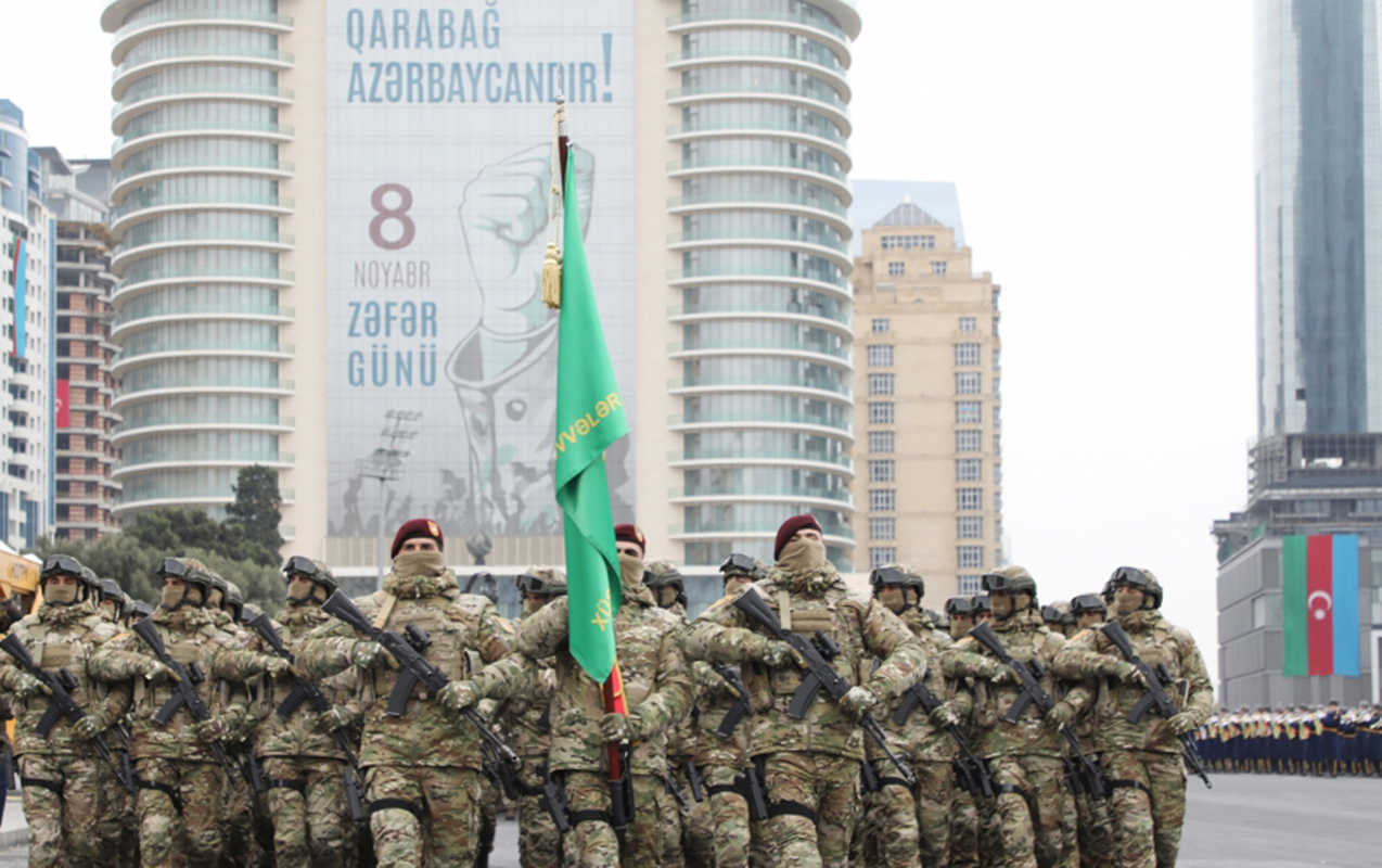 Bakıda hərbi parad başa çatıb